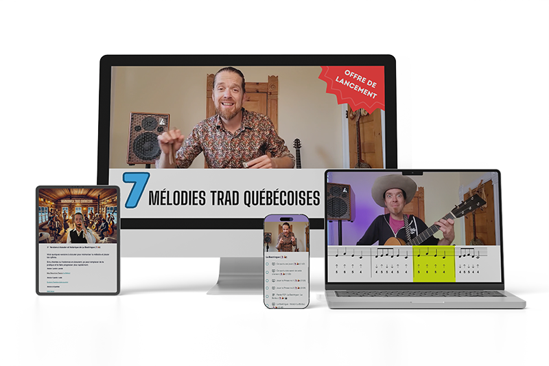Cours Harmonica Trad Québécois